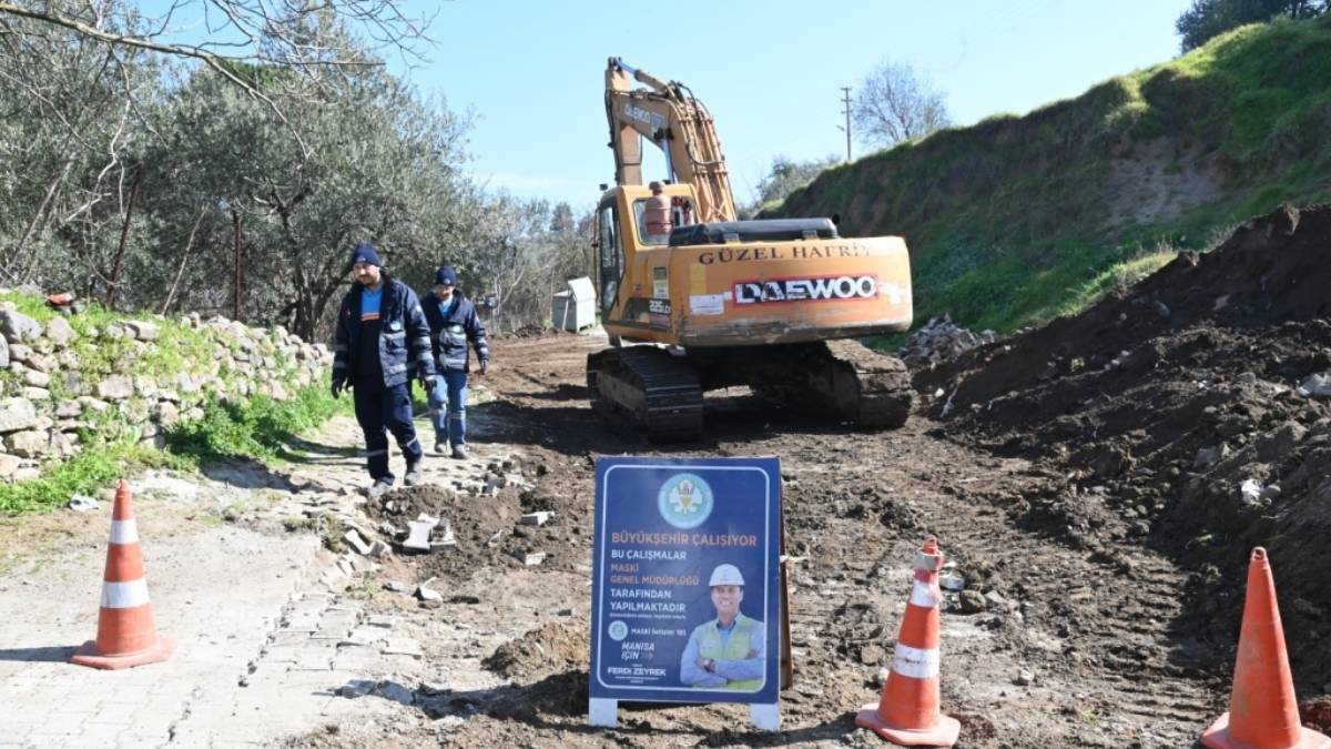 Üçpınar’ın kanalizasyon altyapı sorunu çözülüyor