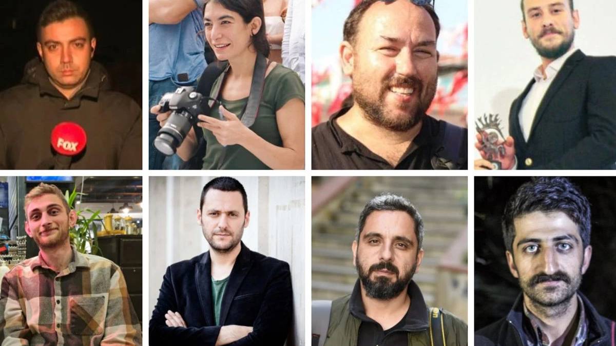 Saraçhane protestolarını takip eden gazetecilere tahliye