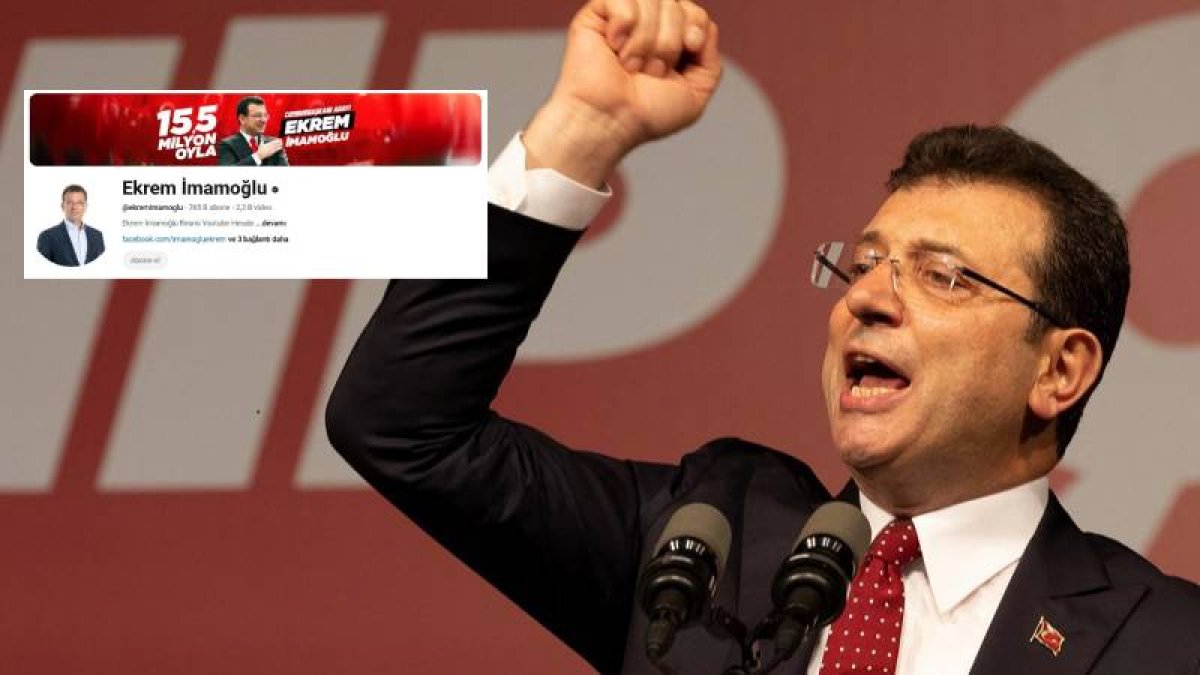 İmamoğlu profillerini güncelledi: 'Cumhurbaşkanı adayı'
