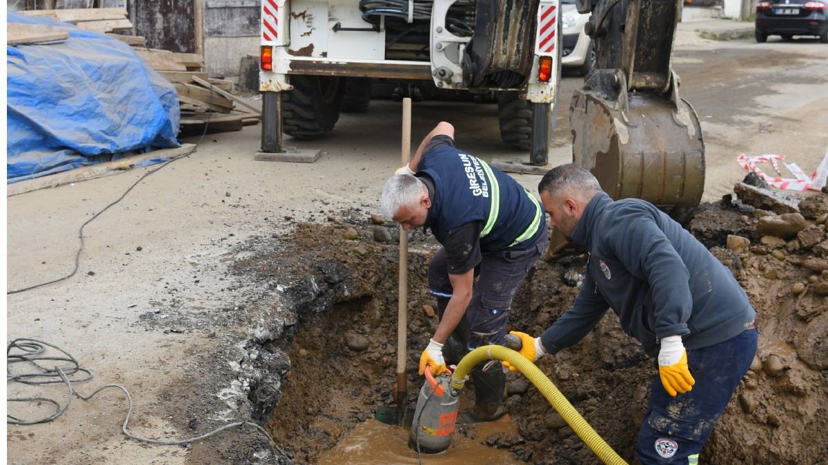Altyapı çalışmalarında hız kesilmiyor