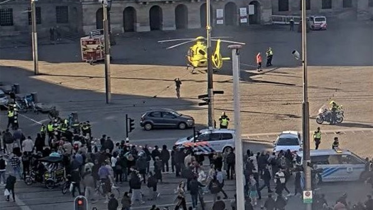 Amsterdam'da bıçaklı saldırı: 5 kişi yaralandı