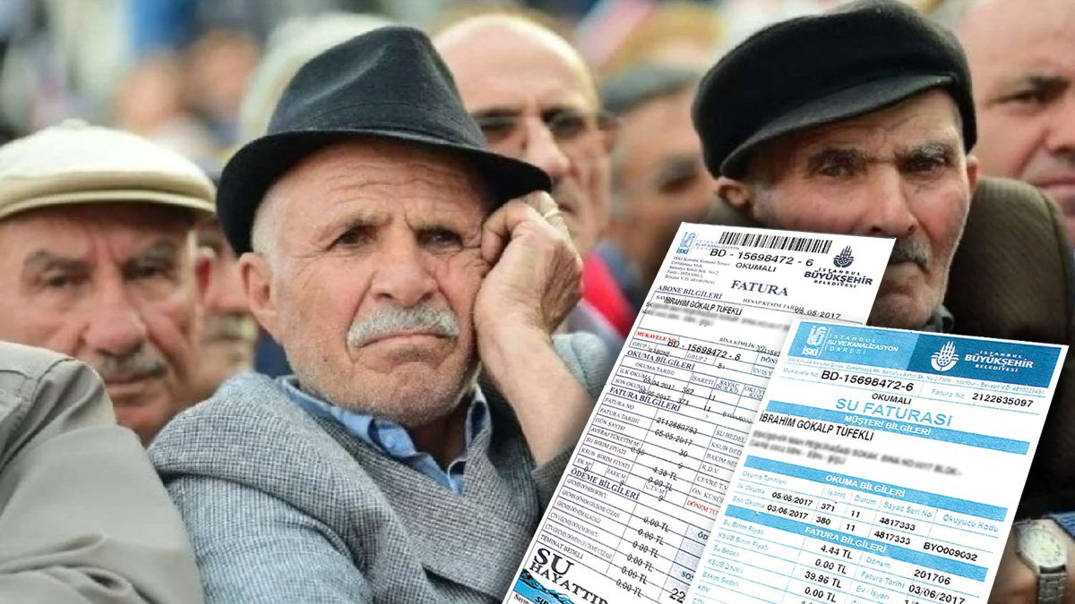 Emeklinin parası cebine kalacak! Su faturaları tamamen ücretsiz oldu: Yıl boyunca geçerli!