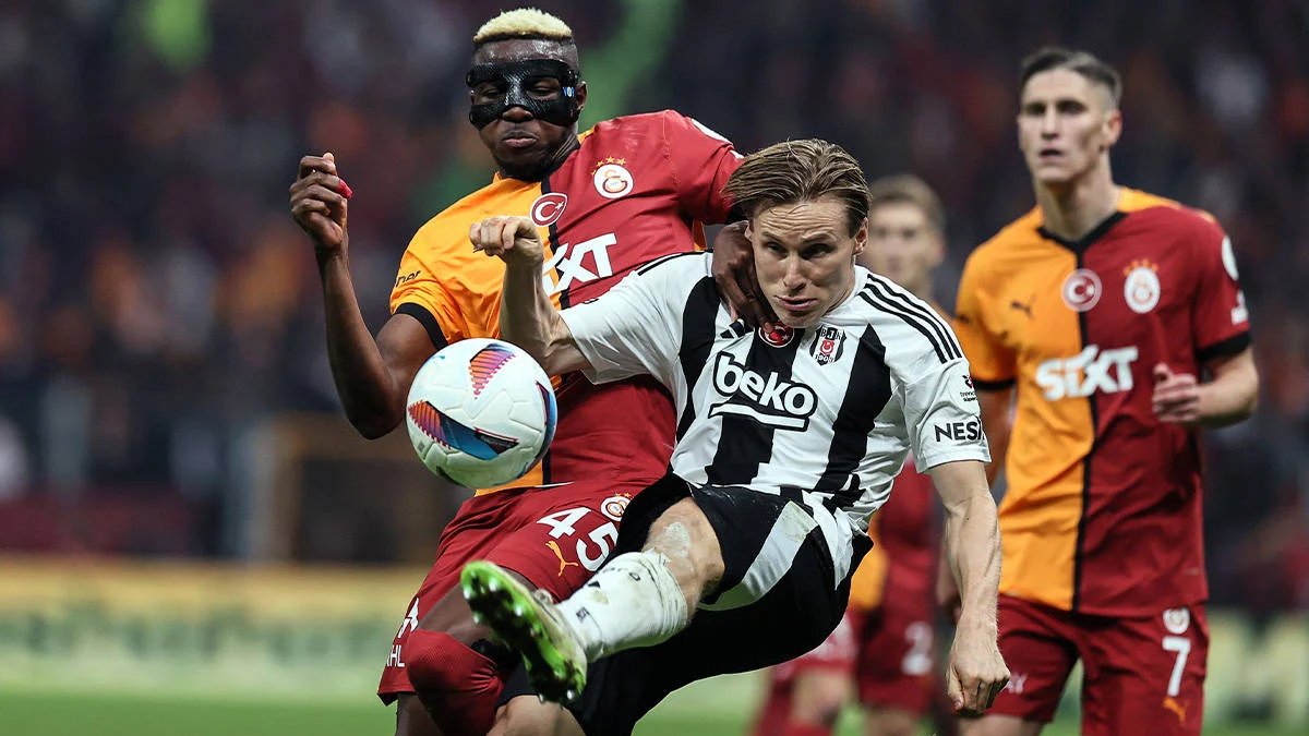 Galatasaray istatistiklerde Beşiktaş'a fark attı: Derbinin şifresi duran top