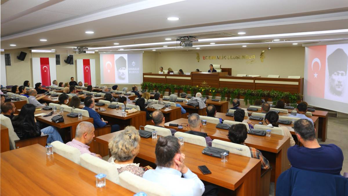 Karabağlar’da iklim krizi ve su yönetimi konuşuldu