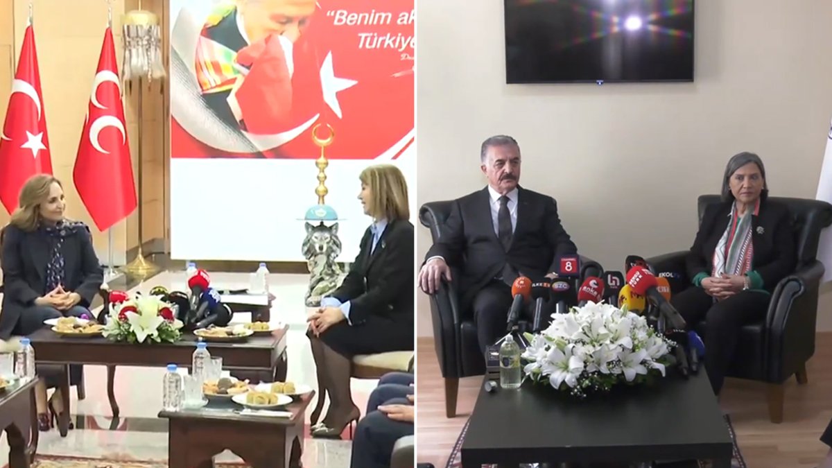 MHP ve DEM Parti ilk kez bayramlaştı... Partiler karşılıklı heyet gönderdi