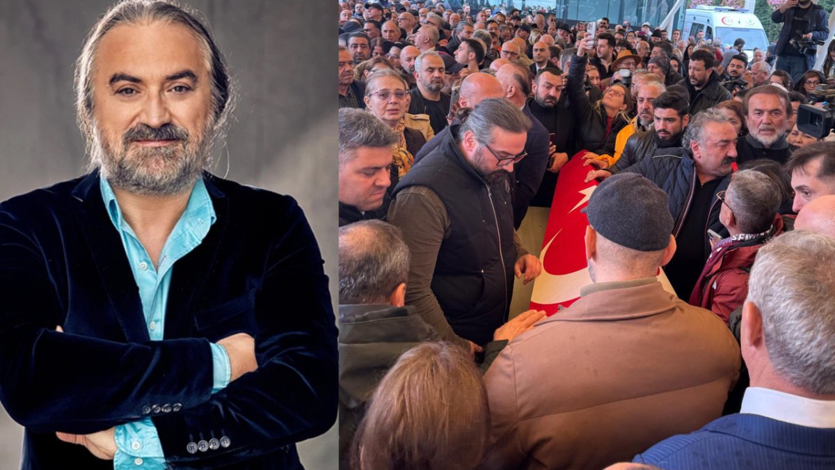Volkan Konak'a veda: Cenaze töreninde izdiham yaşandı