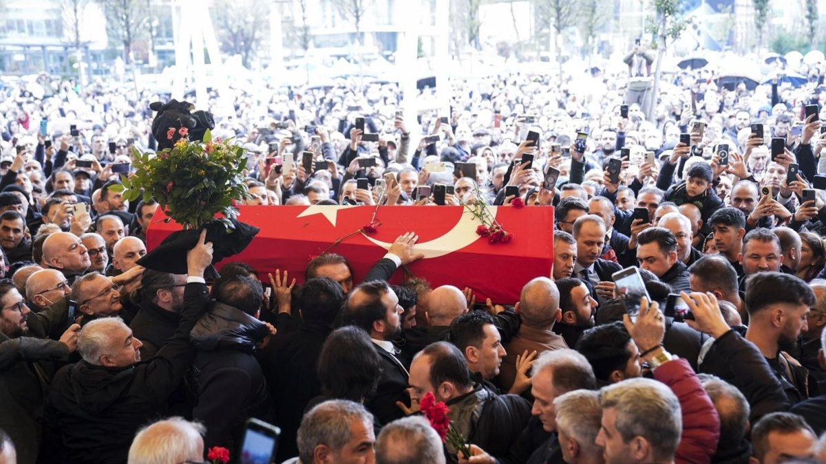 Volkan Konak Trabzon'da son yolculuğuna uğurlandı