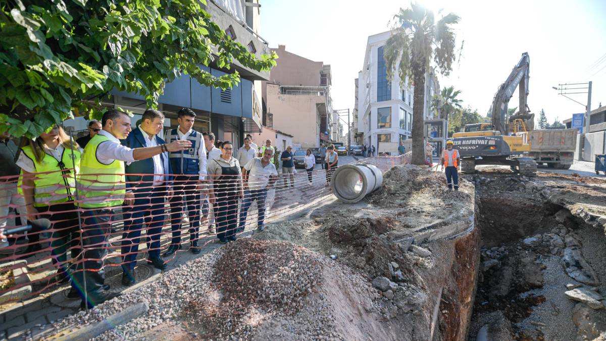 İZSU'dan Konak ve Karabağlar'ın altyapısını güçlendirecek dev proje