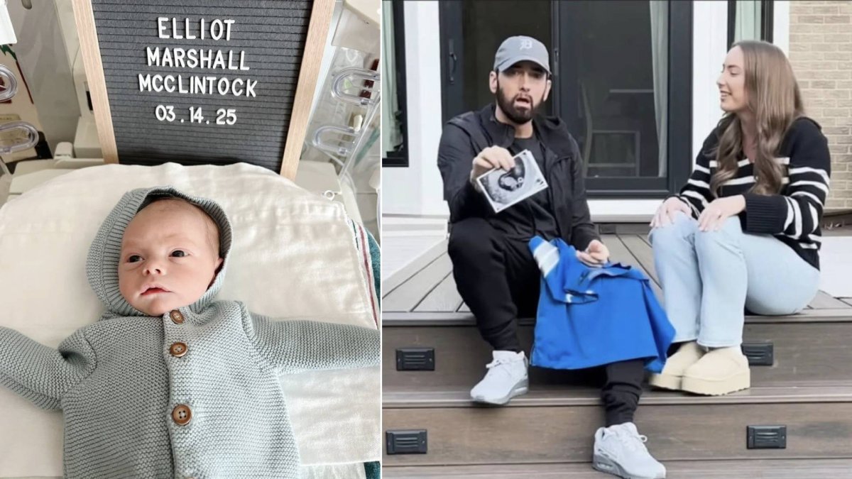 Rapçi Eminem dede oldu