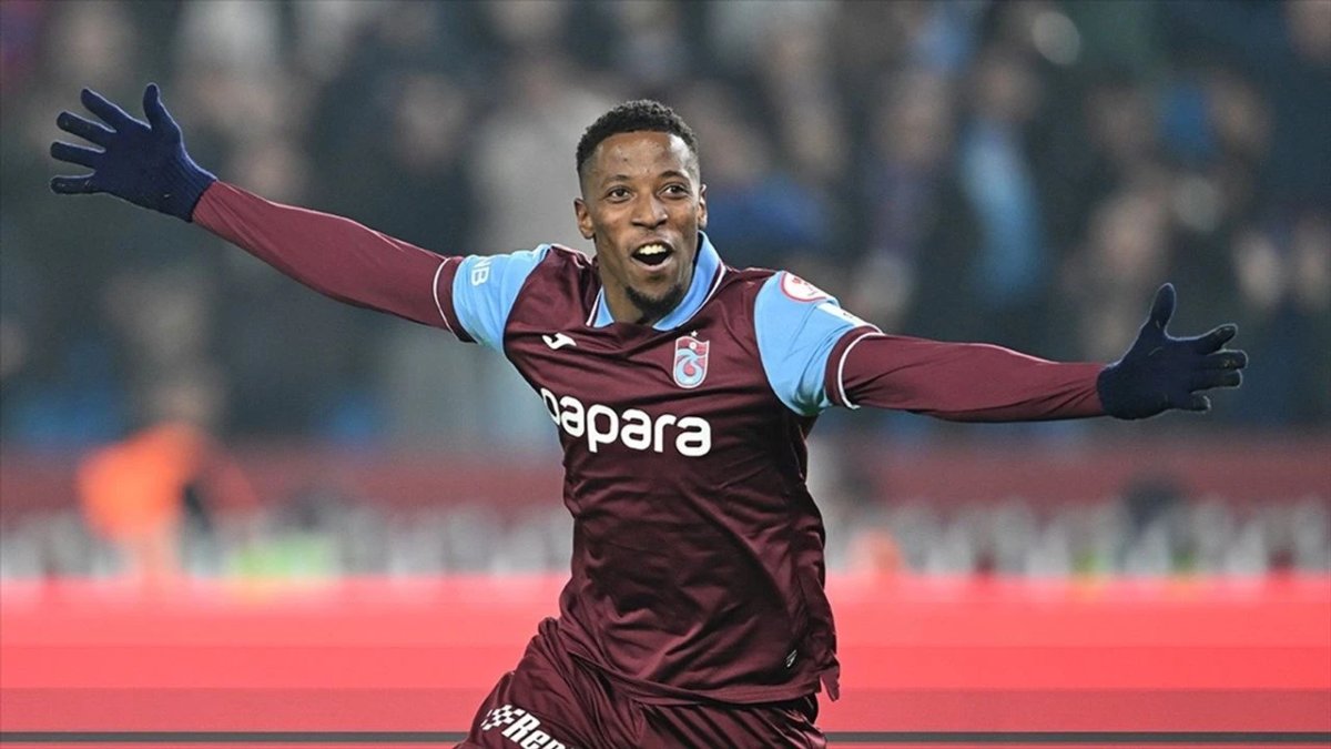 Trabzonspor'un derbideki gol umudu Banza: Fırtına'nın gol silahı