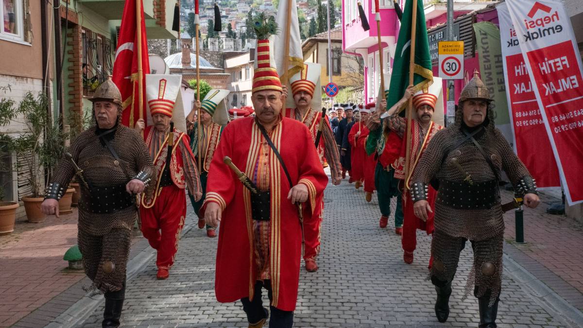 Bursa'nın fethi coşkuyla kutlandı