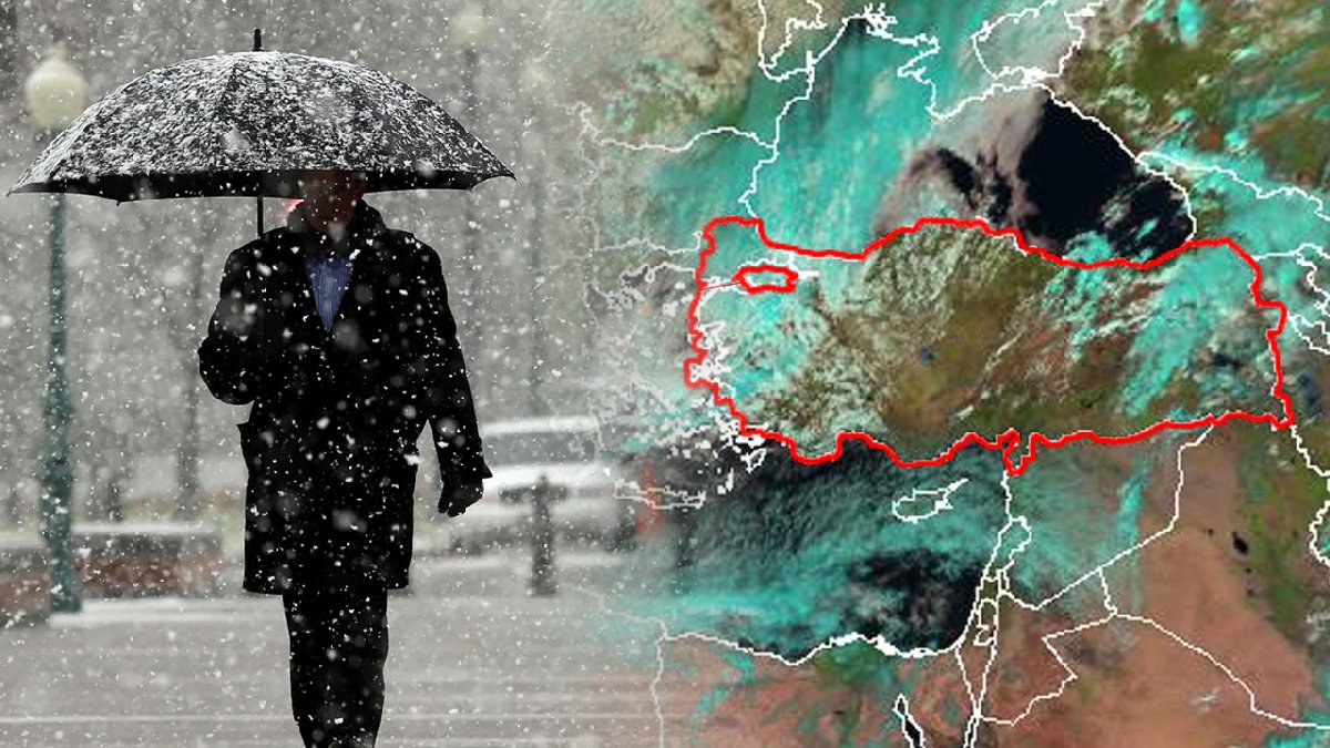 Nisan'da kış şoku! Meteoroloji'den haftalık alarm: Sıcaklıklar çakılıyor, kar yağışı geri dönüyor!