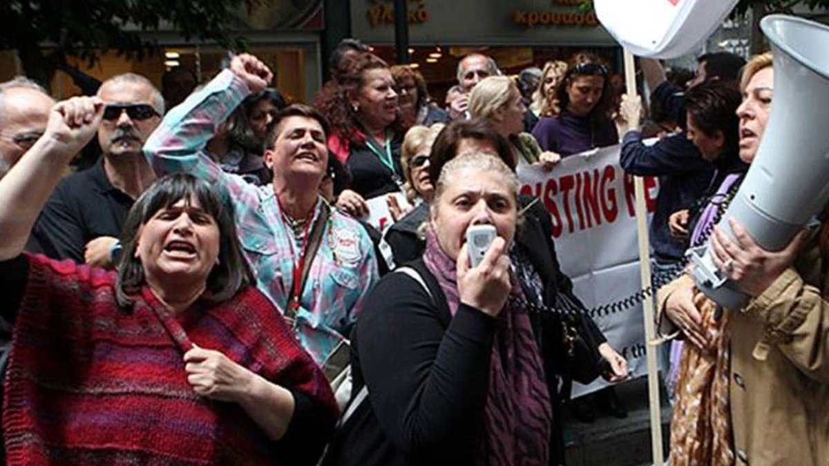 Yunanistan'da basın grevi: Haber akışı durduruldu