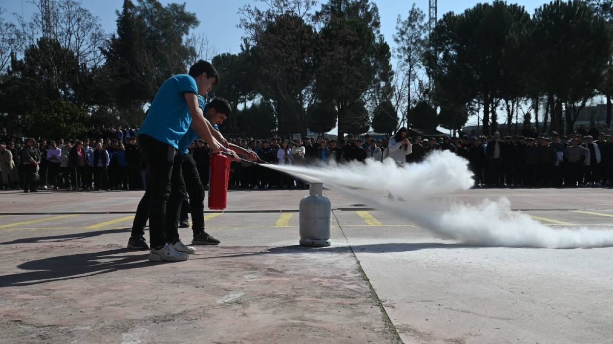 Büyükşehir İtfaiyesi’nden üç ayda 62 bin 451 kişiye yangın eğitimi