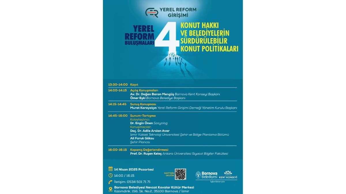 Bornova’da yerel reform buluşması