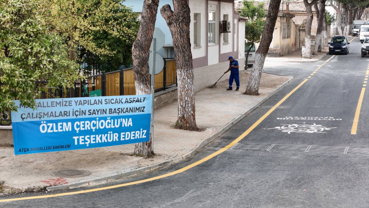 Başkan Çerçioğlu Sultanhisar’ın yollarını yeniliyor, kazanan vatandaşlar oluyor