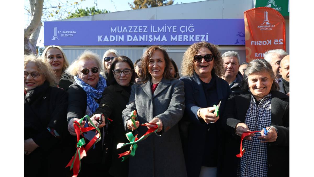 Karşıyaka’nın ikinci ‘Kadın Danışma Merkezi’ hizmete açıldı!