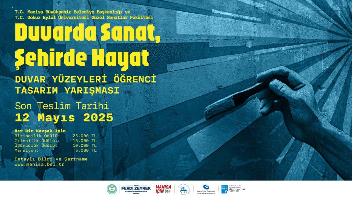 Manisa’nın duvarları genç sanatçılarla şekillenecek