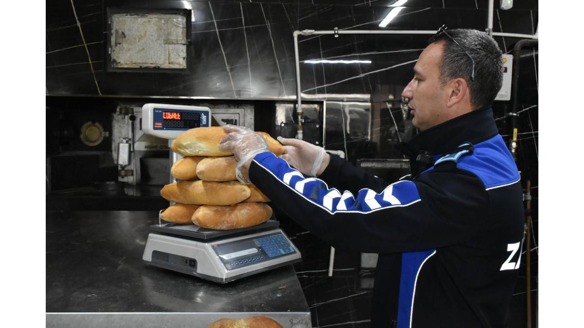 Çorlu Belediyesi zabıta ekiplerinden fırınlara denetim