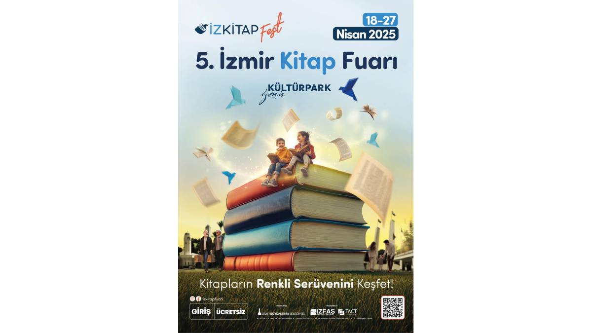 İZKİTAPFEST, baharın coşkusuyla Kültürpark’ta açılıyor
