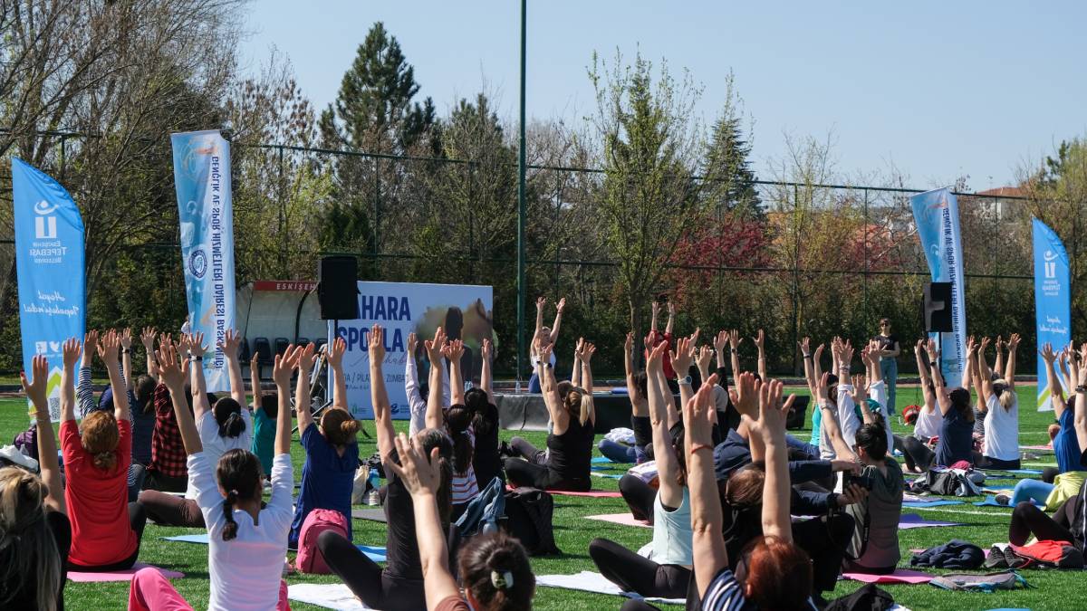 Eskişehirliler bahara sporla “merhaba” dedi