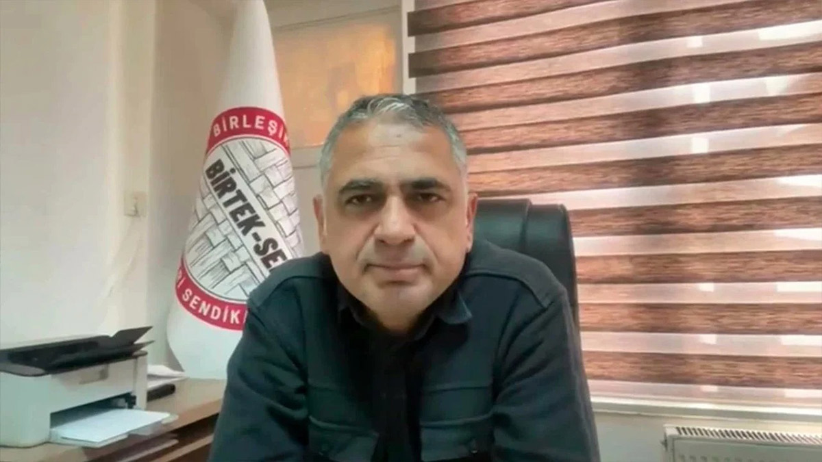 BİRTEK-SEN Genel Başkanı Mehmet Türkmen'in ev hapsi kaldırıldı