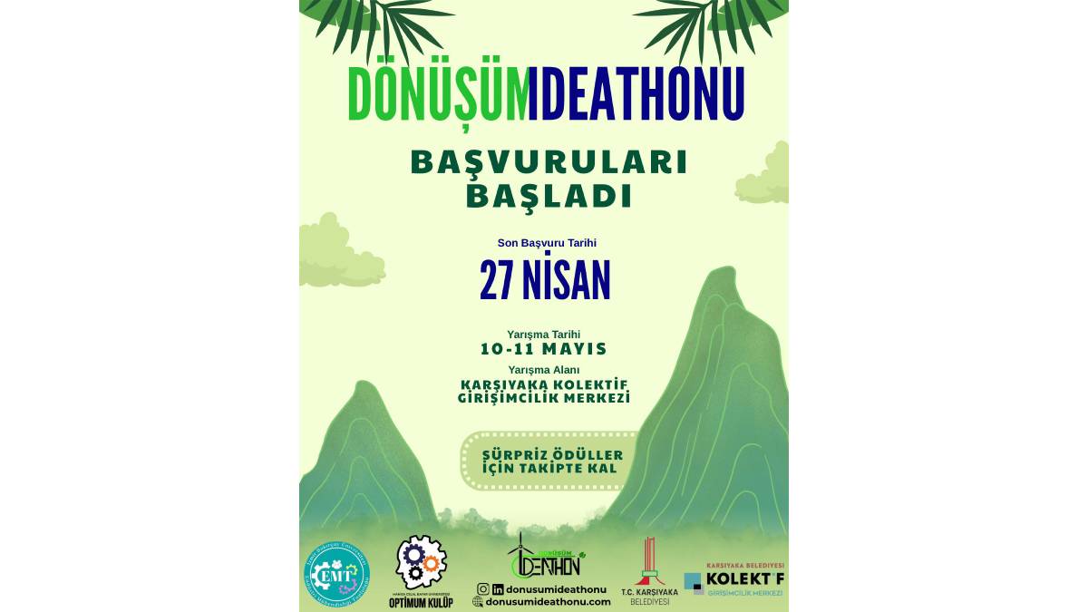 Dönüşüm Ideathonu 2025 başvuruları başladı!