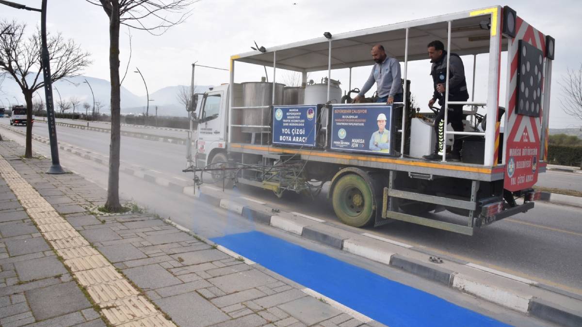 Yenilenen bisiklet yolu öğrencilerden tam not aldı