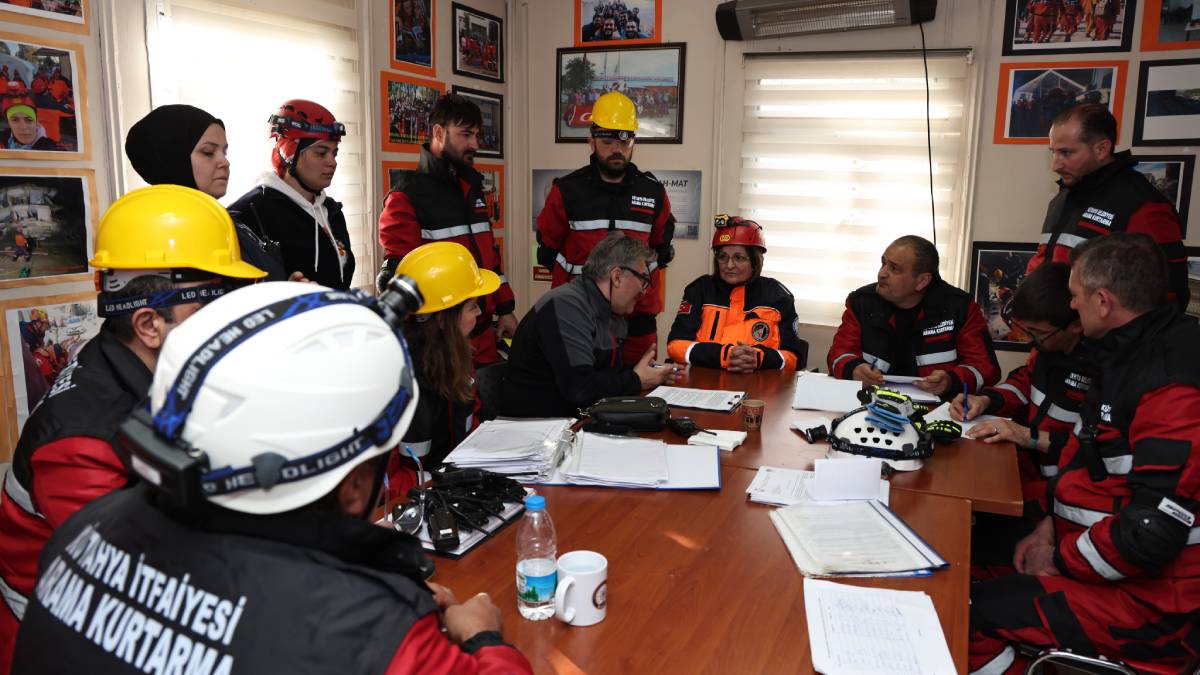 Belediye personelinin müdahale kabiliyetini geliştiren tatbikat