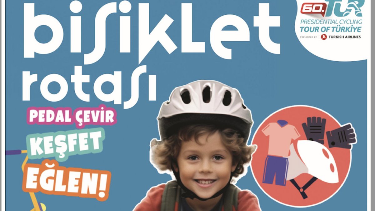 Türkiye Bisiklet Federasyonundan çocuklara 23 Nisan hediyesi: "Bisiklet Rotası" dergisi