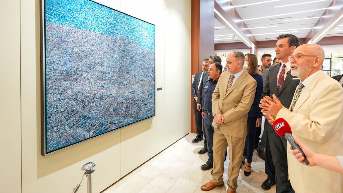 Mesir festivali coşkusu devrim Erbil’in sergisiyle başladı