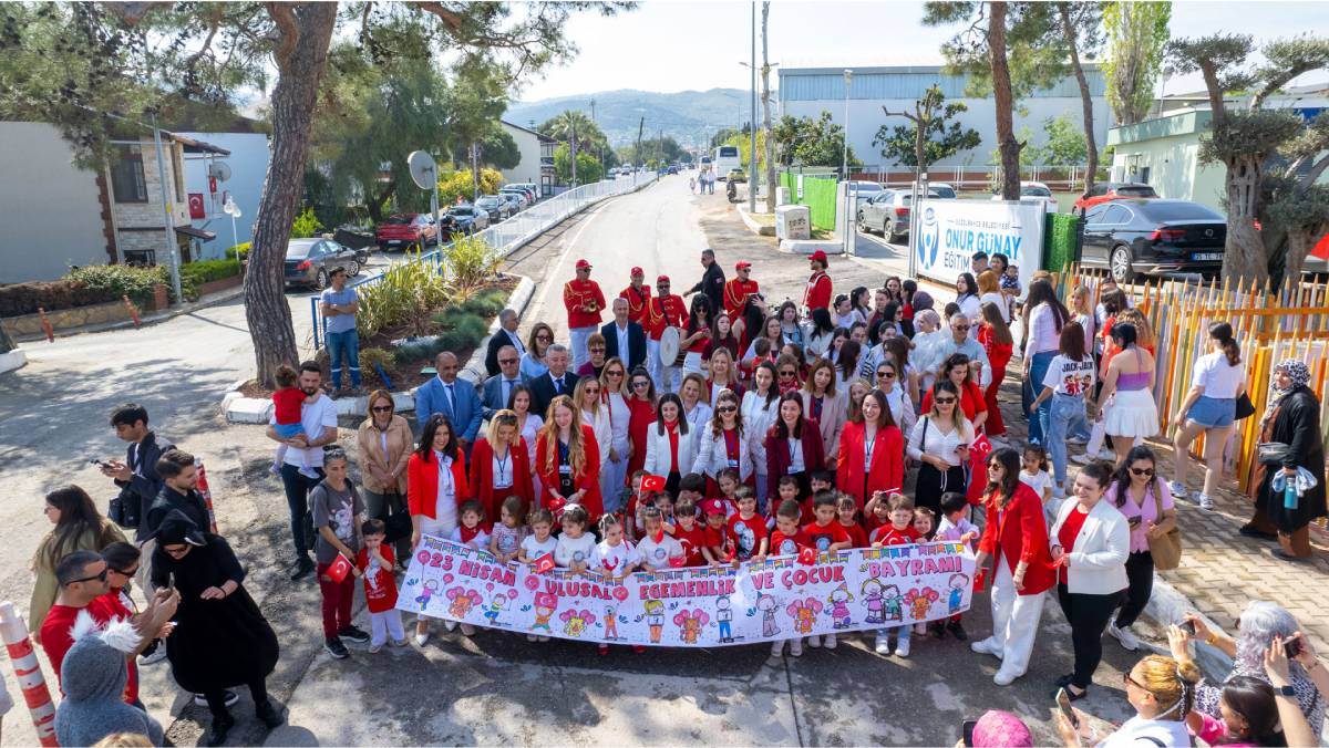 Onur Günay Eğitim Kampüsü’nde 23 Nisan coşkusu