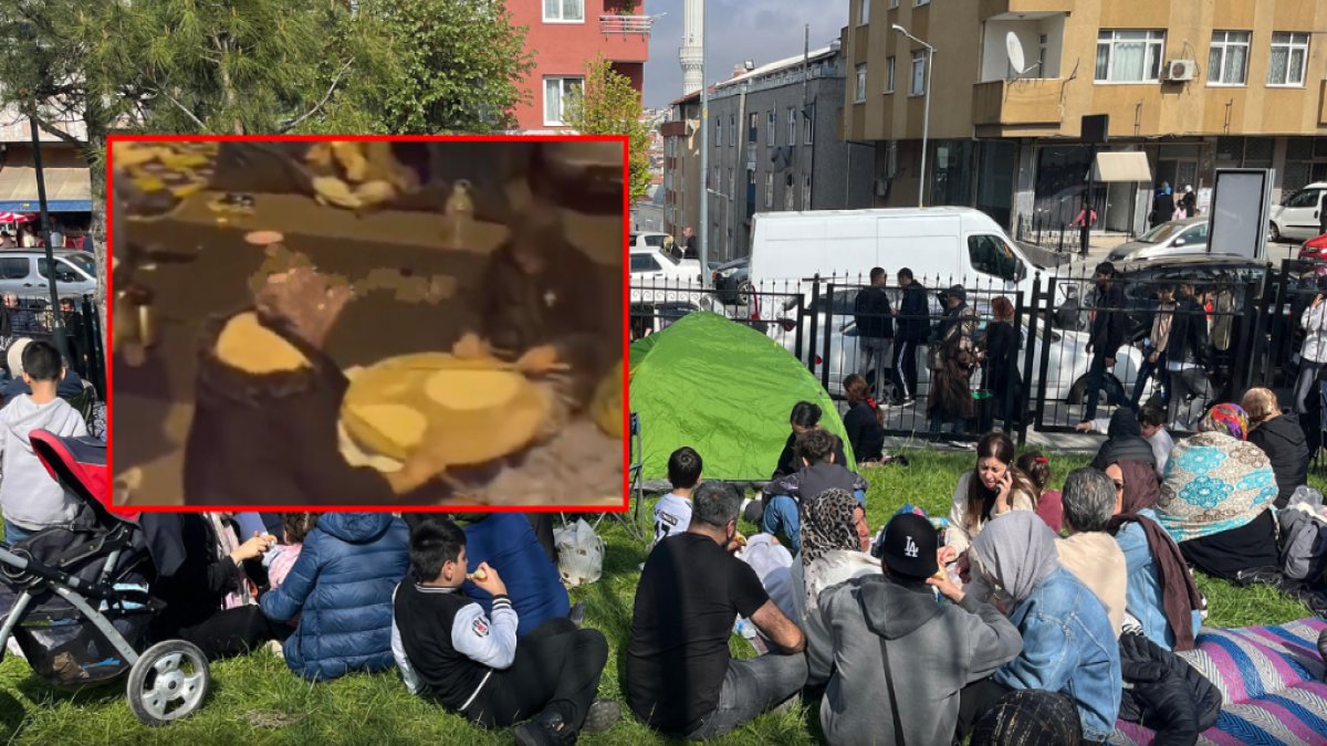 İstanbul'da duygulandıran manzara! Geceyi dışarıda geçirenler birbirini yalnız bırakmadı: Tezgahlar kuruldu peynirli mi sade mi?