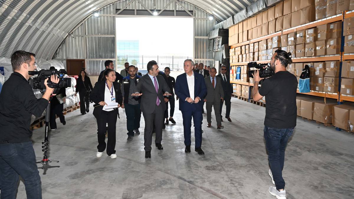 Başkent afetlere hazır! Mansur Yavaş, Afet Eğitim ve Lojistik Merkezi’ni tanıttı