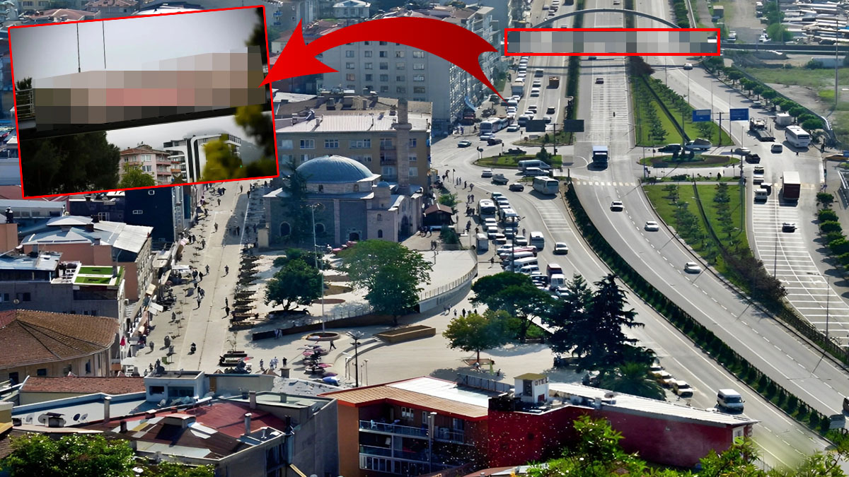 Giresun'da üst geçitlere asılan pankartlar duygulandırdı! Belirli aralıklarla yenilenecek