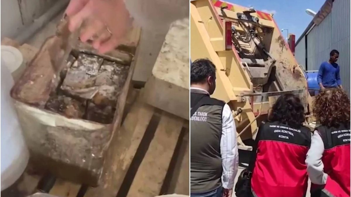 Konya'da uygunsuz 50 ton eritme peyniri imha edildi