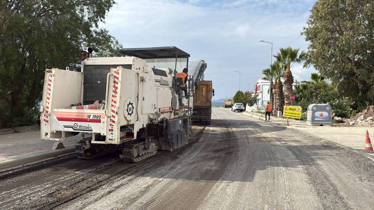 Büyükşehirden Bodrum Turgutreis yoluna modern dokunuş