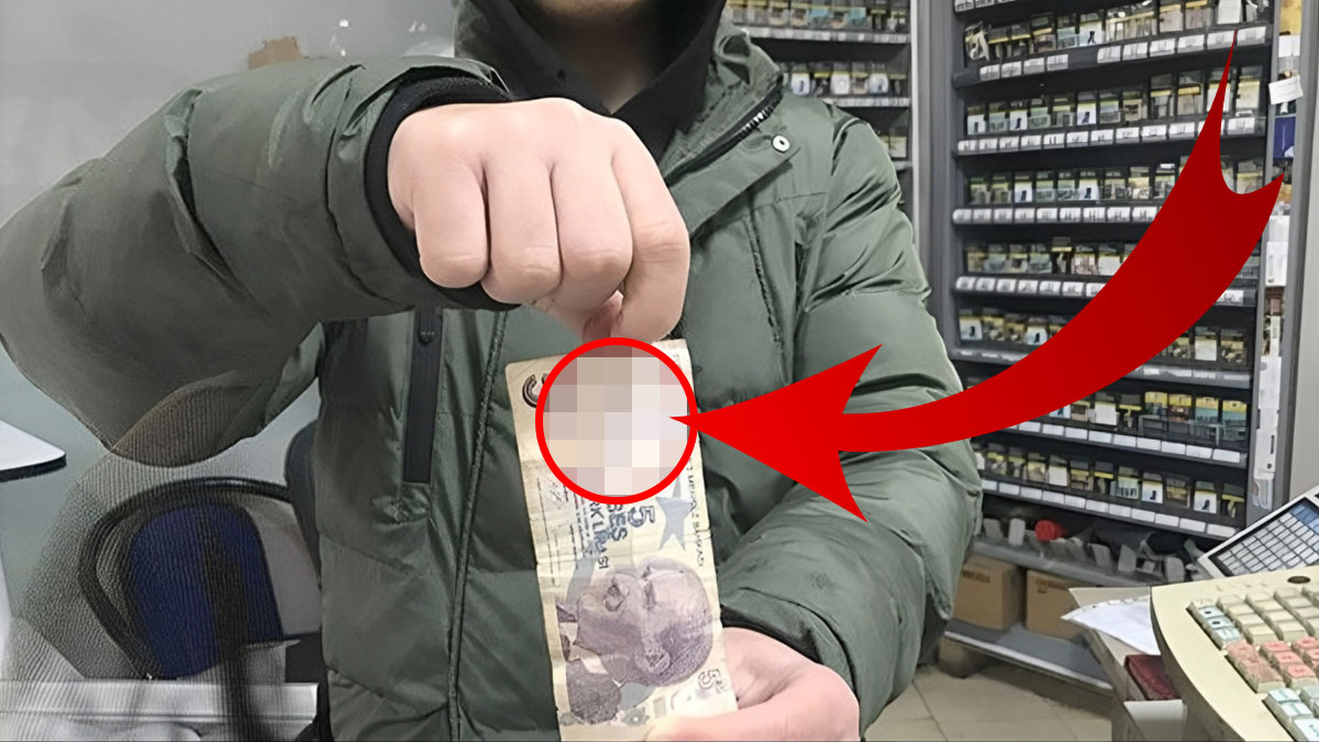 Bakkala verdiği 5 TL'nin üzerine bu notu yazdı! Tepkisini böyle dile getirdi