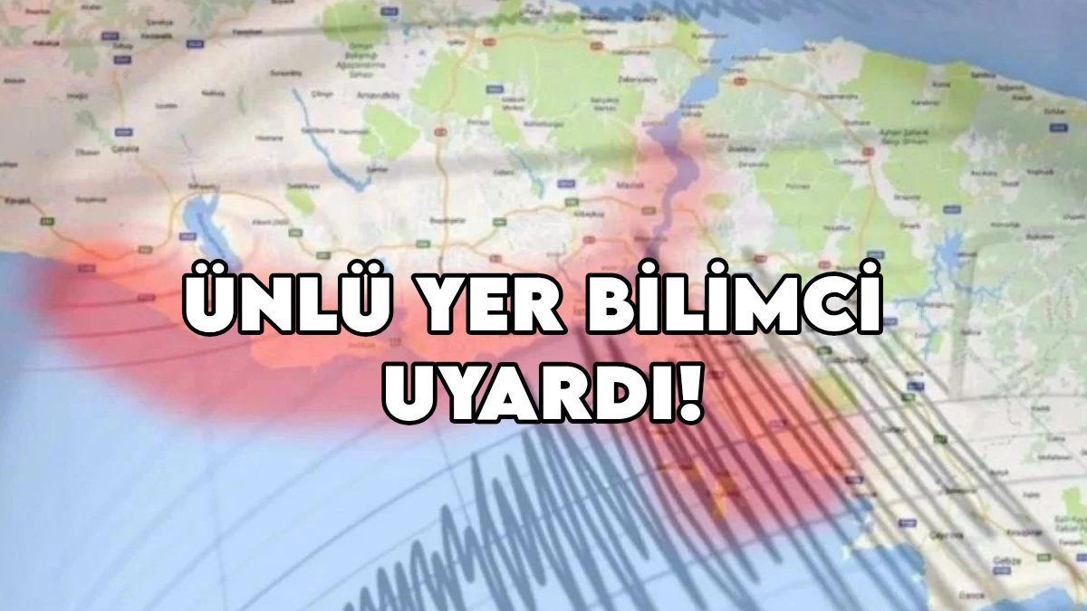 Ünlü yer bilimci "İstanbul'da deprem olacak" diyerek uyardı: Ya öyle ya böyle! "Kırılma olursa 7'nin üzerinde olur"