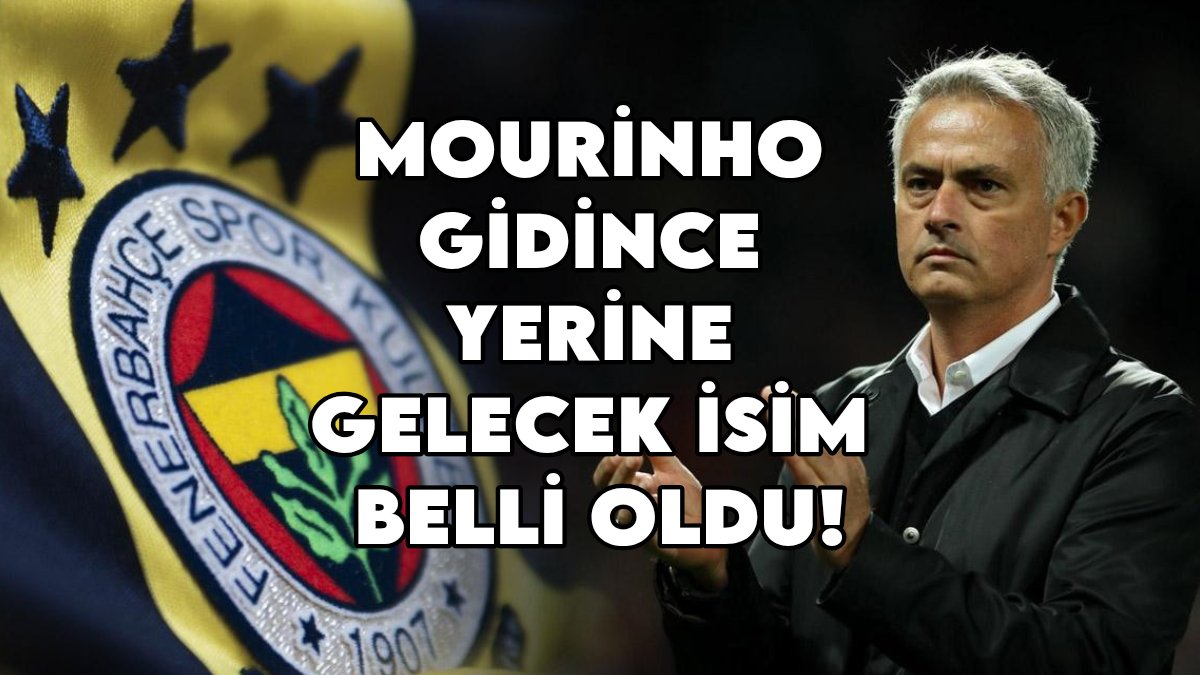 Mourinho gidince yerine gelecek isim belli oldu! Herkes İsmail Kartal zannediyordu ama... Büyük sürpriz