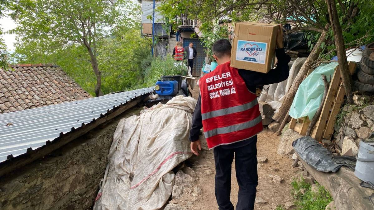Başkan Yetişkin Efeler’in dört bir yanına dayanışma köprüsü kuruyor