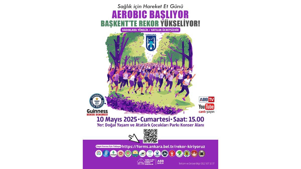 ABB Guinness Rekorlar Kitabı’na girmeyi hedefliyor! Üstelik rekorların kırılacağı bu etkinlik ücretsiz...