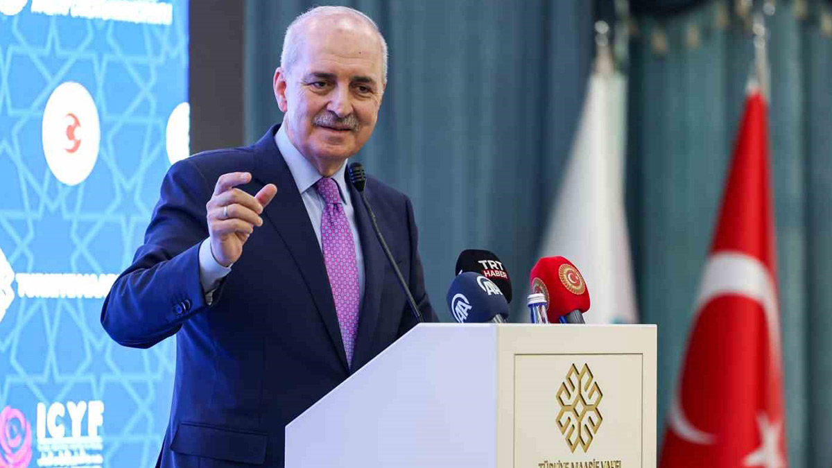 Kurtulmuş'tan terörsüz Türkiye süreci açıklaması: Örgüt kendini feshettiğini ilan etmeli