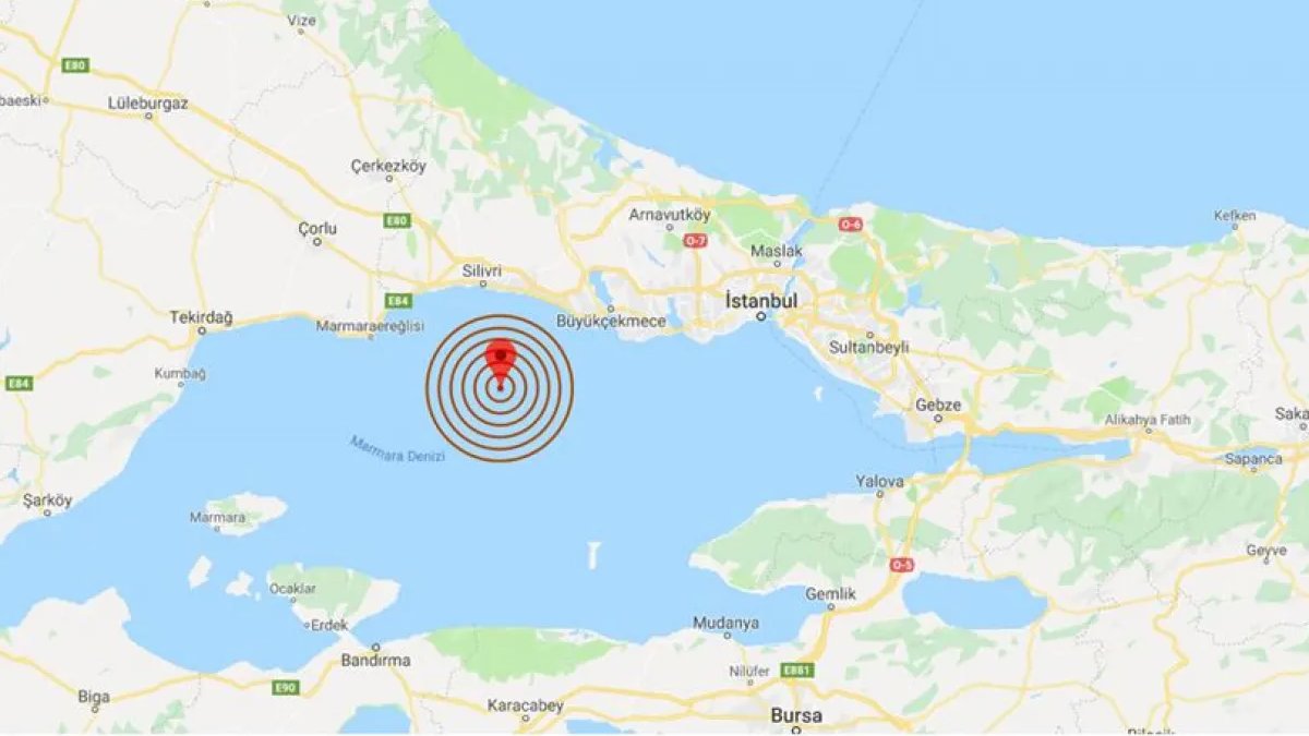 İstanbul'da 3.2 büyüklüğünde deprem
