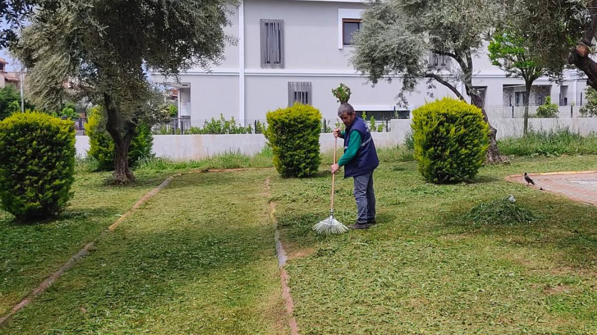 Kentin yeşil alanları yaza hazırlanıyor