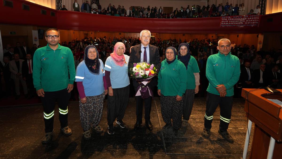 "Emek, barış ve demokrasi için mücadeleyi, dayanışmayı sürdüreceğiz"