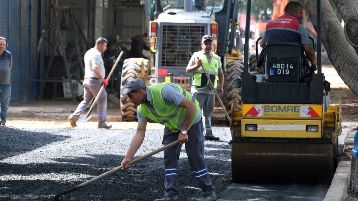 Belediye ve esnaf iş birliğiyle Bodrum Sanayisi daha temiz daha düzenli