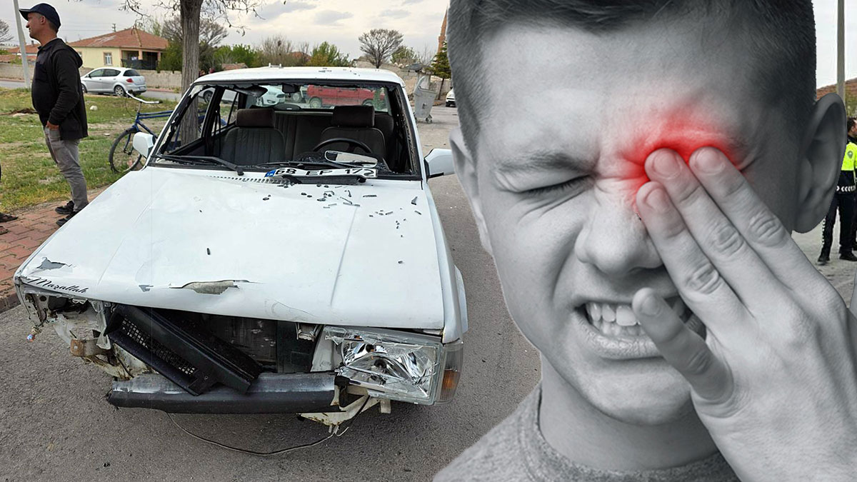 Korkunç kazada sürücünün gözü çıktı! Hastanede yaşam mücadelesi veriyor