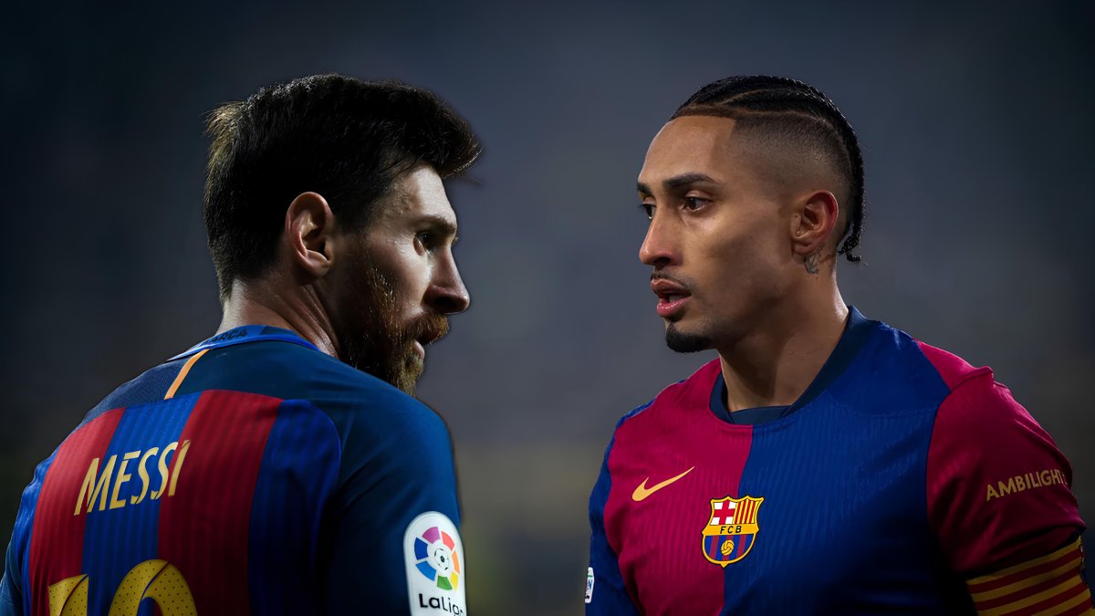 Raphinha, Messi'yi geride bıraktı: Barcelona tarihine geçti