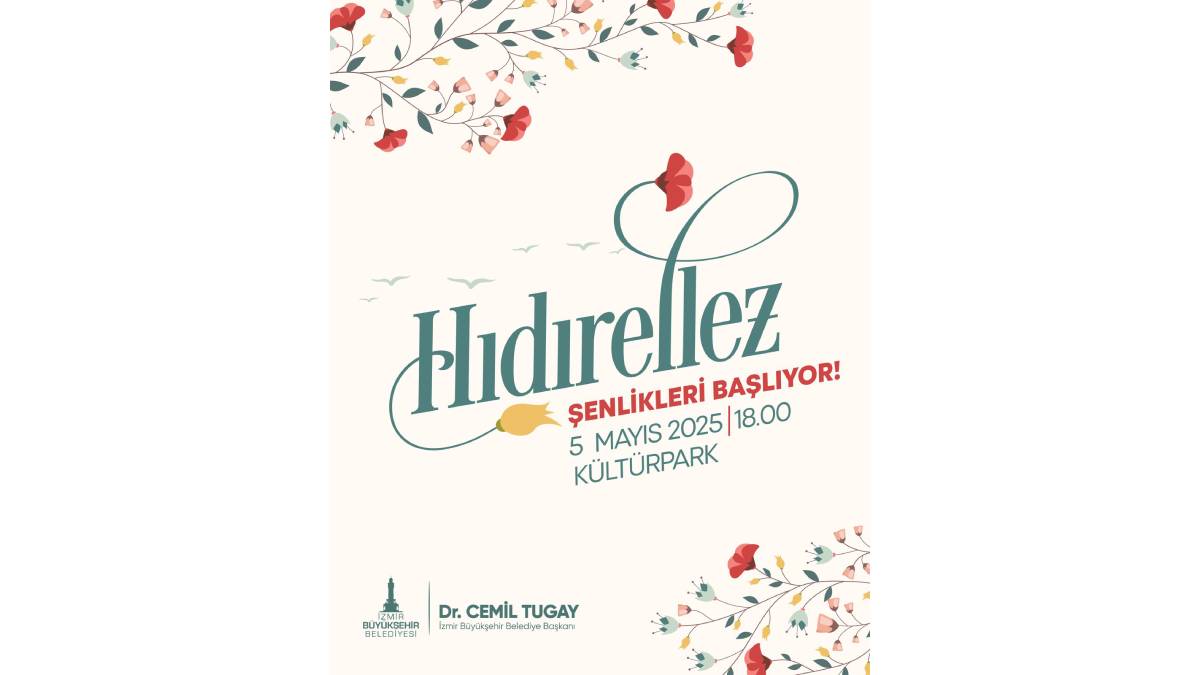 Hıdırellez Ateşi Kültürpark’ta yakılacak